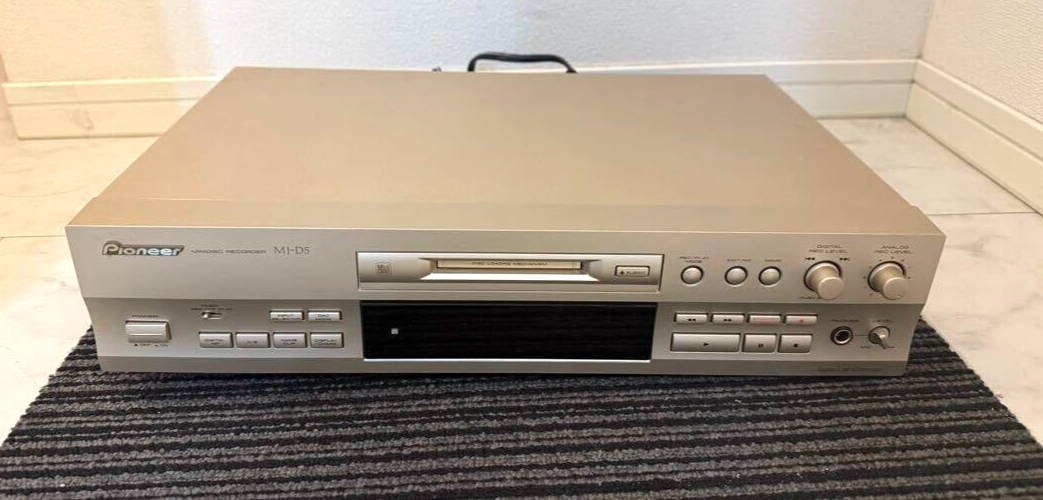 Pioneer MJ-D5 MD MiniDisk Recorder Working | eBay Pioneer MJ-D5 MD MiniDisk Recorder Working | eBay