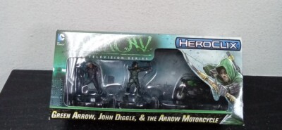 DC HeroClix: Green Arrow, John Diggle, The Arrow Motorcycle SDCC Limited Edition