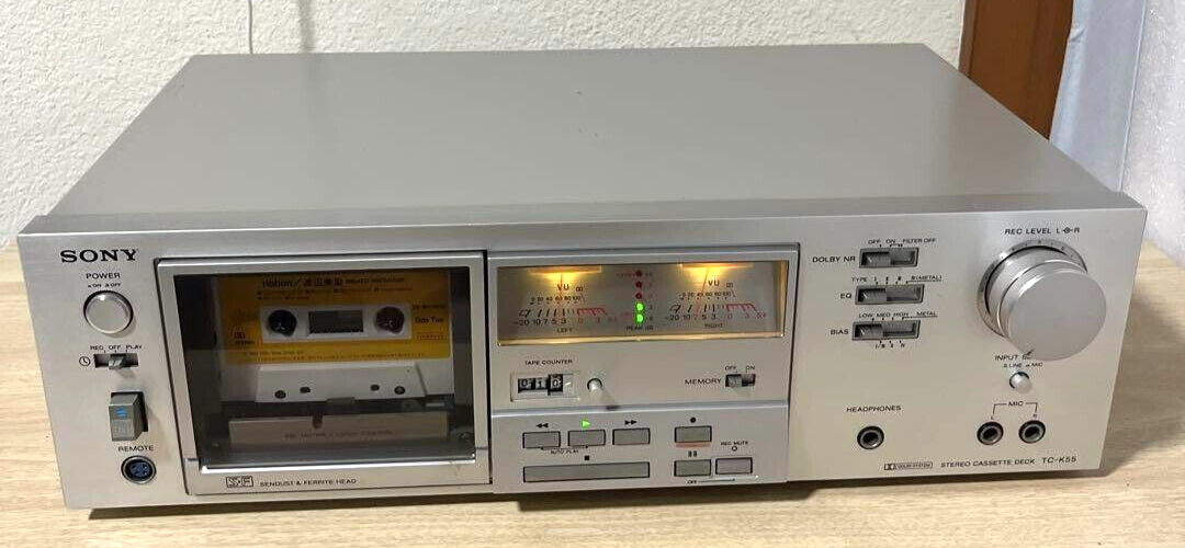 SONY TC-K5 CASSETE DECK 動作 ソニーカセット SONY TC-K5の仕様 ソニー