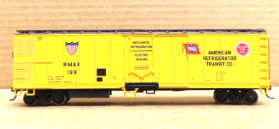 ATHEARN ROUNDHOUSE 71679 AMERICAN REFREIGERATOR TRANSIT 50' SMOOTH SIDE HO