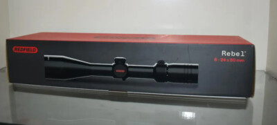 Redfield Rebel 6-24x50 Riflescope 169508 Black NIB