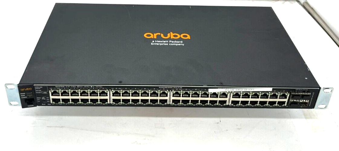 【新品未使用】HP Aruba 2530 48G (J9775A) Shop Aruba J9775A 2530 48G 48 Ports Managed Rack Mountable
