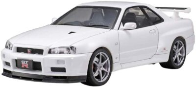 TAMIYA Nissan Skyline GT-R R34 V-Spec II 1/24 Scale Model Kit 24258