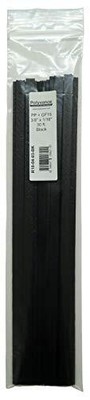 Polypropylene + 15% Glass Fiber (PP + GF15) plastic welding rods, 30 feet, Black