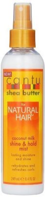 Cantu Shea Butter Coconut Milk Shine and Hold Mist, 8.4 Oz