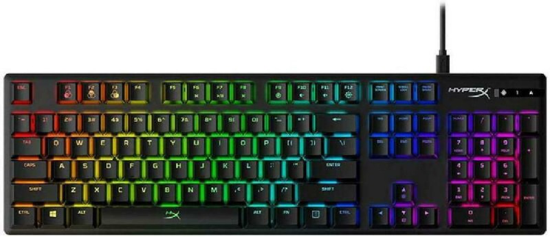 HyperX Alloy Origins -  Mechanical Gaming Keyboard - Software-Controlled Light
