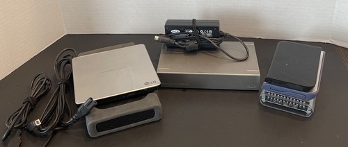 External HD Lot Lacie FA Porsche, Hitachi, Western Digital & LG Slim DVD Writer