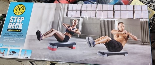 Gold's Gym Adjustable Step Deck, Home Gym Equipment, Home Fitness