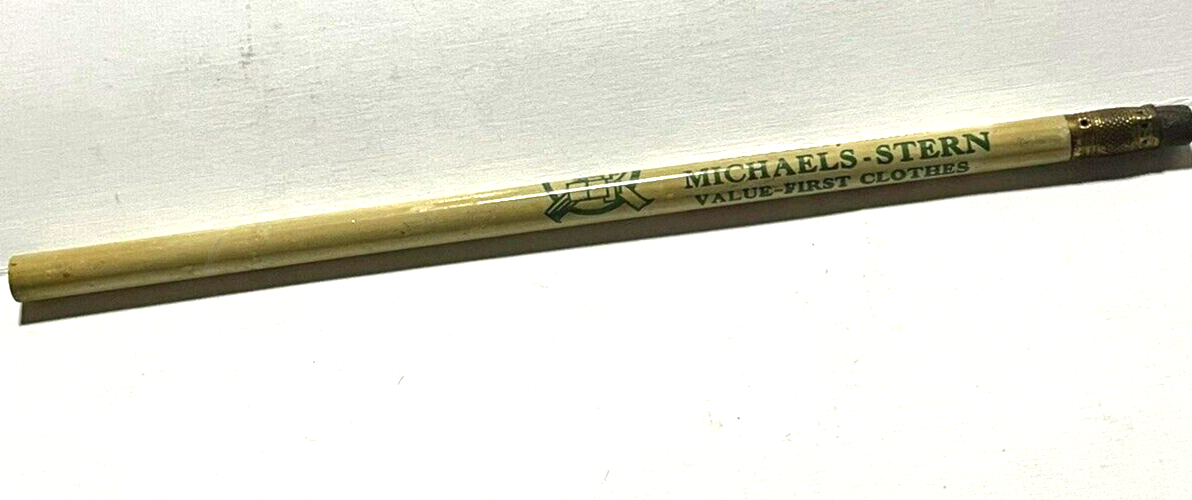 Honolulu Hawaii Michaels Stern National Clothing Co. 1930s Pencil