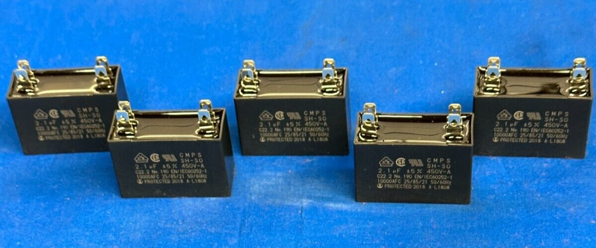 50s calif ポッテリー ORIENTAL MOTOR CAPACITOR CMPS SH-S0 2.1UF 450V 50/60HZ **LOT