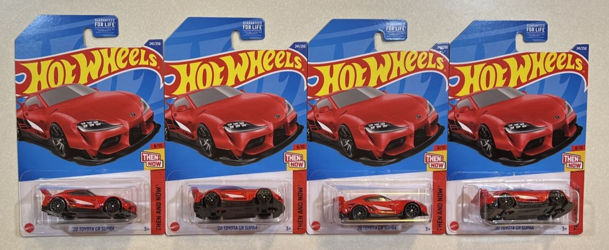 NEW 2022 HOT WHEELS P CASE '20 TOYOTA GR SUPRA LOT 4 | eBay