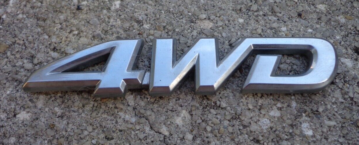 4wd Emblem Outlander XL