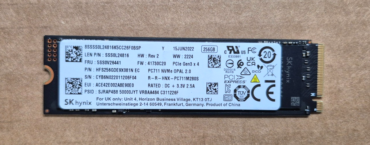 内蔵型SSD SK hynix 256GB NVMe M.2 SSD PC601 SK Hynix 256GB PC601 NVME M.2 256 GB SSD Brand New | eBay