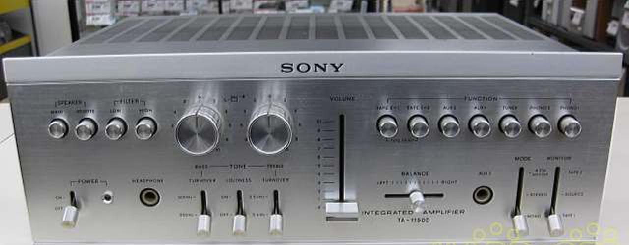 ソニー プリメインアンプ TA-1150D （SONY TA-1150D 音出し確認
