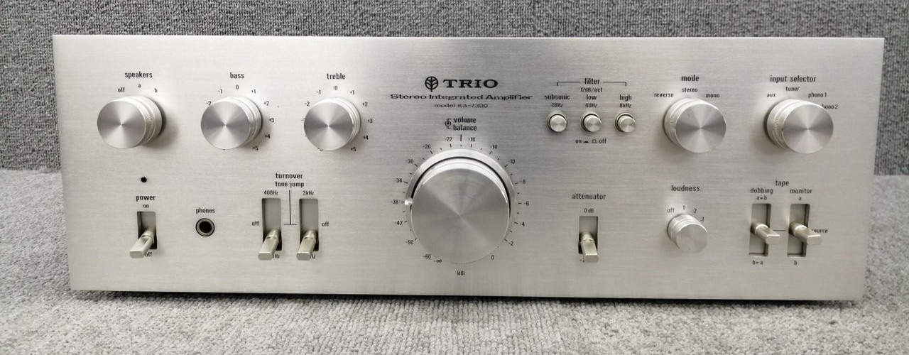 TRIO KENWOOD KA-7300 Stereo Integrated Amplifier 170w AC