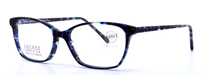 LAFONT Jump 3146 Blue Womens Cat Eye Full Rim Eyeglasses 52-14-137 B:35