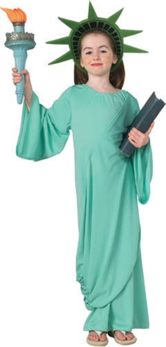 Синтетические политические и патриотические костюмы для девочек