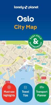 Lonely Planet Oslo City Map (Map) Map