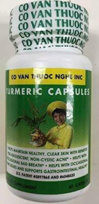 Co Van Thuoc Nghe or Turmeric 40 Capsules