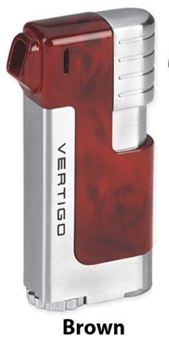 UPC 712396568568 product image for Brown Marble Vertigo By Lotus Governor Pipe Lighter W/pipe Tamper & Pouch - 8278 | upcitemdb.com