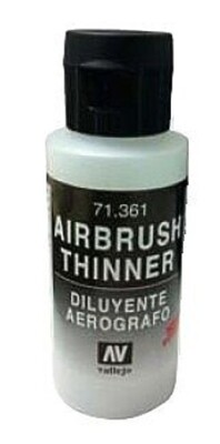 Vallejo 60ml Bottle Thinner - Hobby and Model Acrylic Paint - #71361