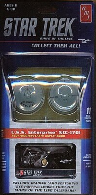 AMT USS Enterprise NCC-1701 Ship #1 - Science Fiction Plastic Model Kit - #914-1