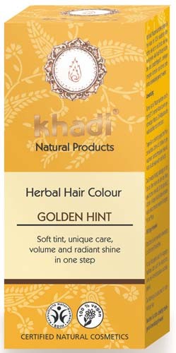 Khadi Herbal Hair Colour In Blonde Golden Hint 100g Free P P