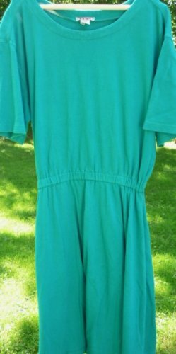 Two Dresses - One is Fads Size XL and Other is 20 Teal and Floral