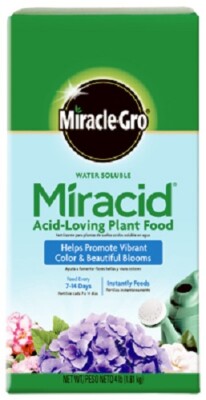 Miracle Gro 1850011 4 lb 30-10-10  Miracid  Acid Loving Plant Food