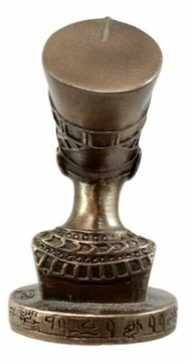 Ebros Gift Classical Egyptian Queen Nefertiti Bust Figurine Miniature 2" H
