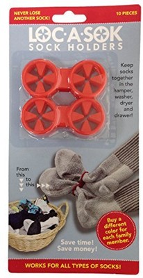 Loc A Sok Sock Locks Red