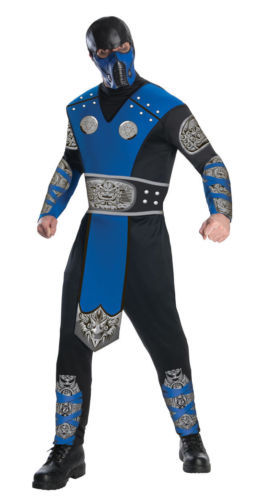 Ragazzi Neon Potenza Samurai Dragon Ninja Costume Bambini Kombat