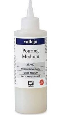 Vallejo 200ml Bottle Pouring Medium - Hobby and Model Paint Supply - #27460
