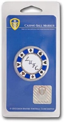 Leeds United FC Casino Golfball Markierer