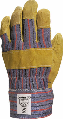 Guanto POLY GIALLO palmo lattice HI-GRIP MAURER Tg 10