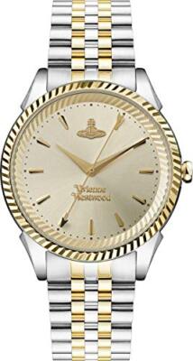 Pre-owned Vivienne Westwood Wrist Watch Vv240cpsg Women Silver Gold Box Official