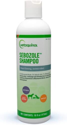 Vetoquinol 411608 Sebozole&trade; Shampoo,16 oz
