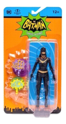 CATWOMAN eartha kitt figure MCFARLANE 1966 retro classic TV series 6'' NEW batman