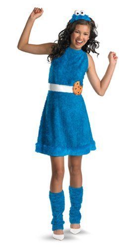 Платье Cookie Monster унисекс костюмы