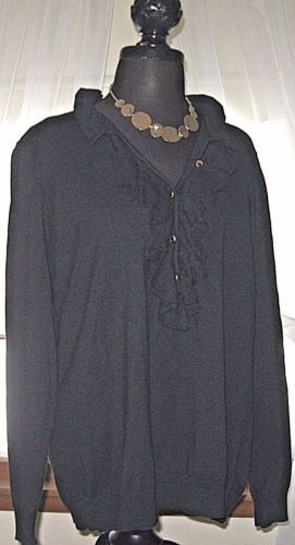 Suéteres Chaps Poliamida con cuello en V para Mujer