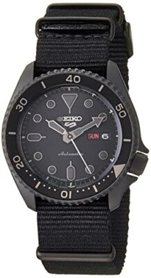 Pre-owned Seiko 5 Sports Watch Automatic Winding Mechanical Limited Model Sbsa025 Men