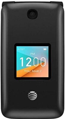 Alcatel Flip2 4G LTE 4GB Easy Use Basic Flip Phone for AT&T GSM Unlocked (4044O)