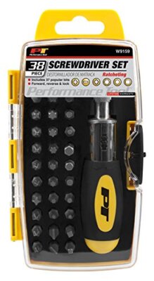 Performance Tool W9159 Ratchet Screwdriver Set (38 pc)