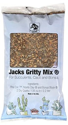 Bonsai Succulent and Cactus Soil - Jacks Gritty Mix #111 - Fast Draining   Fi...