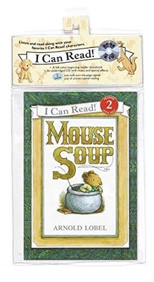 Mouse Soup [Book and CD] by Arnold Lobel (2008, Paperback) NEW