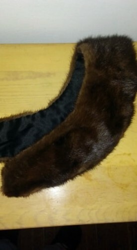 Vintage Genuine Mink Fur Collar