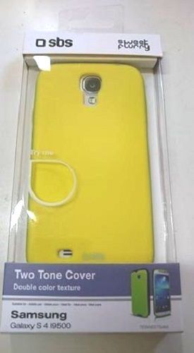 SBS SWEET CUSTODIA CASE per SAMSUNG GT i9500 GALAXY S4 GIALLA
