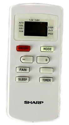 Sharp remote control air conditioner CV 10CTX B S W VD0604 YX1...
