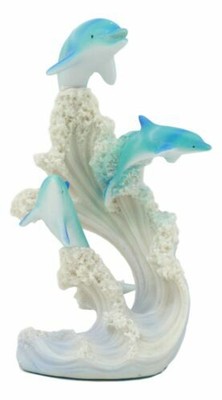 George S. Chen Imports SS-G-90085 Marine Life Three Dolphin Design Figurine S...