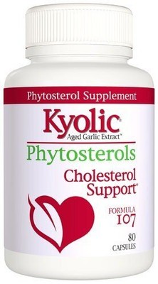 Kyolic Phytosterols for Cholesterol Support Formula 107 80 капсул